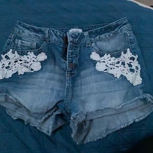 jean shorts